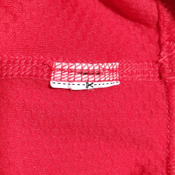 Under Armour Combine Golf Pullover Shirt 1/4 ZIP Mens Size Medium‎ Red Black NFL - Picture 14 of 15